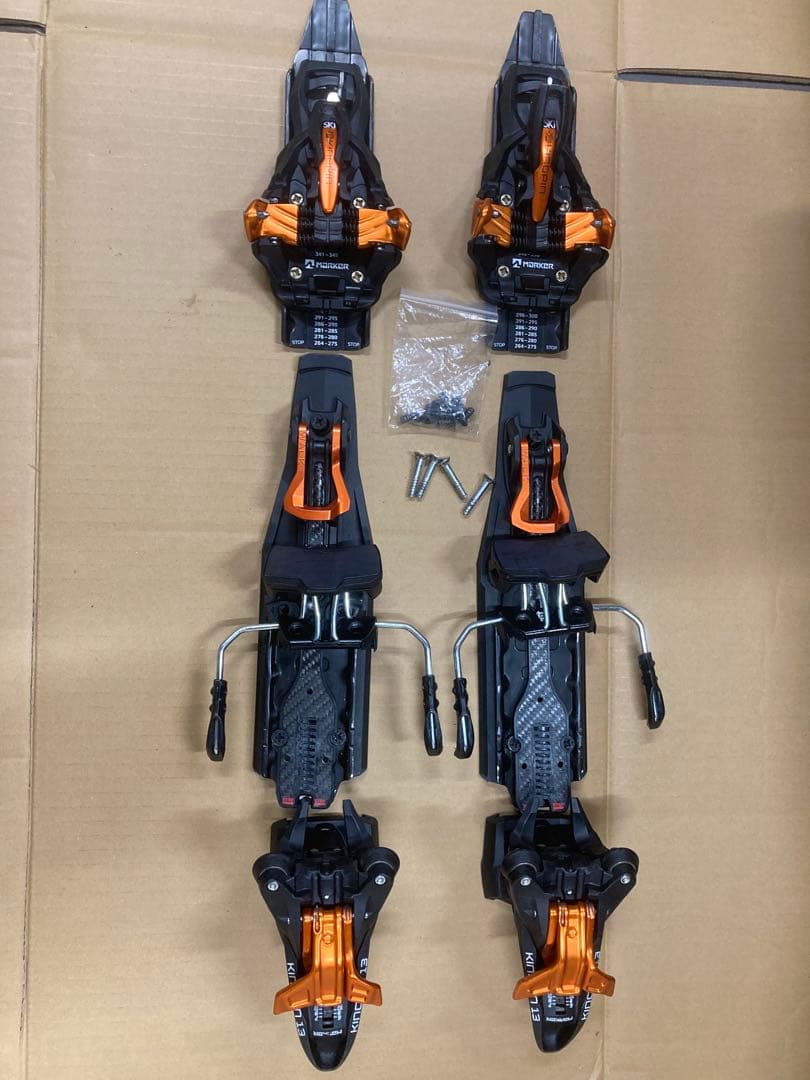 MARKERマーカーkingpin13 DEMO BCツアービンディングユーズド