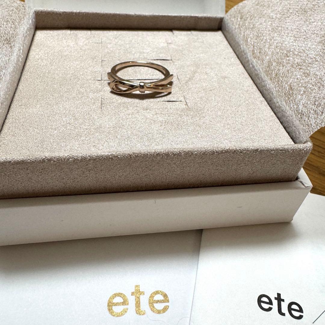 ete ファントゥージュエリー リボン リング