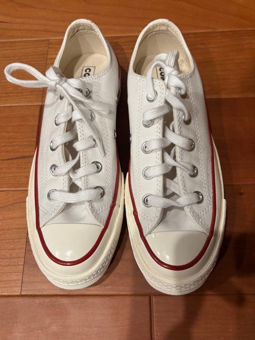 CONVERSE CT70 チャックテイラー ローカット　ホワイト　22.5