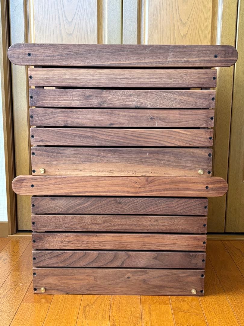 igt ウォルナット シェルフコンテナ　韓国　約36リットル