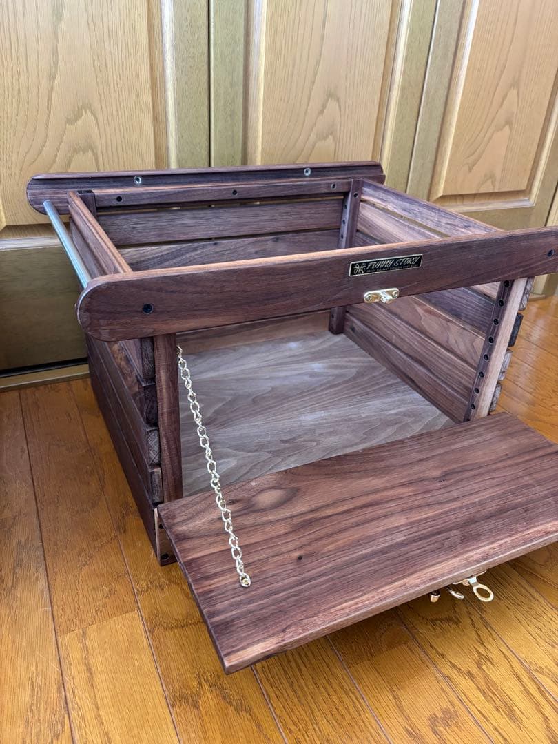 igt ウォルナット シェルフコンテナ　韓国　約36リットル