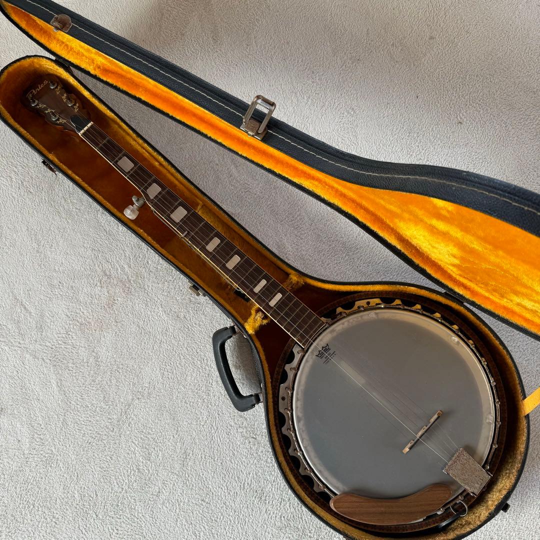 PIRLES ピアレス◆ 5弦バンジョー ハードケース付き★