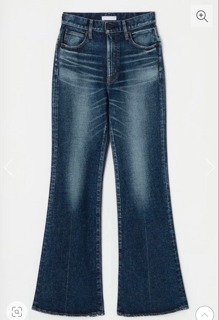 美品✨️早い者勝ち✨️moussy フレアデニム 通常丈 24inch