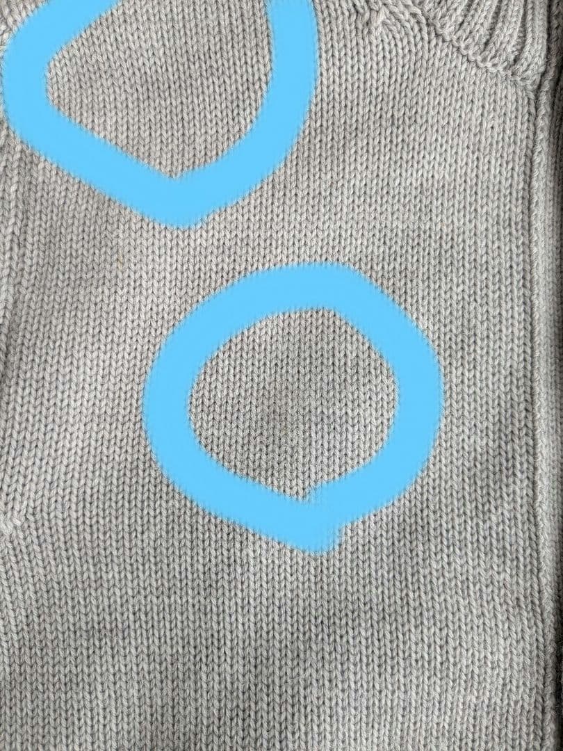 ZANONE chiotoザノーネ グレー ニットカーディガン サイズ46