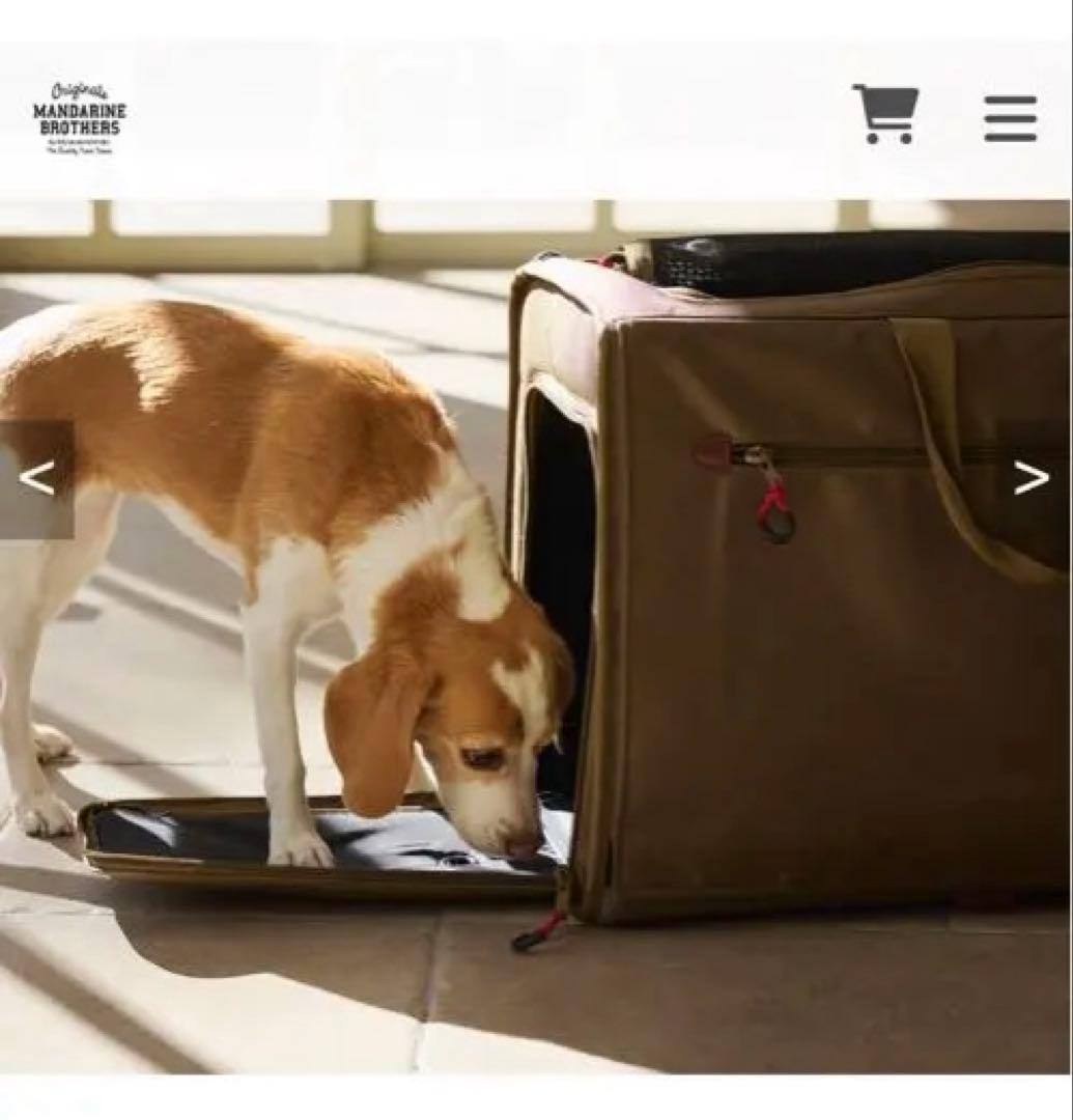 MANDARINE BROTHERSペットキャリーバッグ リュックL