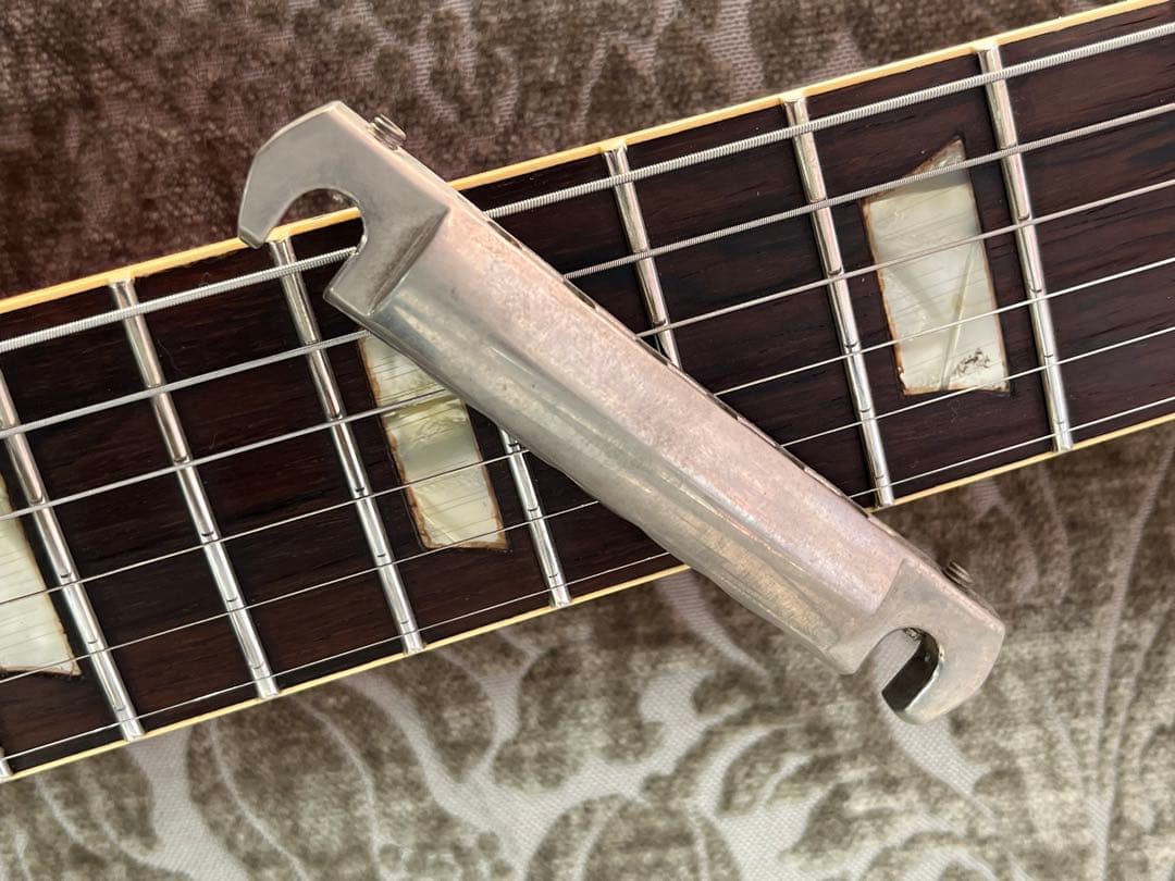 ギブソン 純正 アルミテールピース エイジドヒスコレ イモネジラップアラウンド