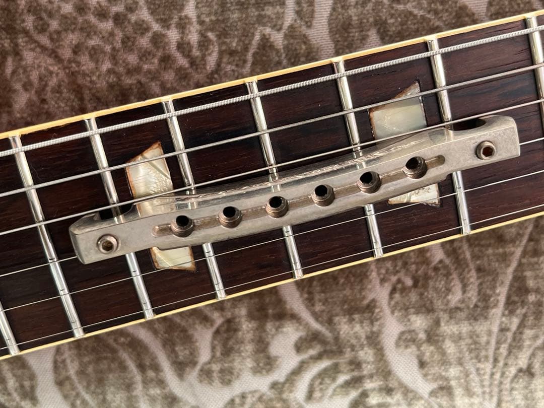 ギブソン 純正 アルミテールピース エイジドヒスコレ イモネジラップアラウンド