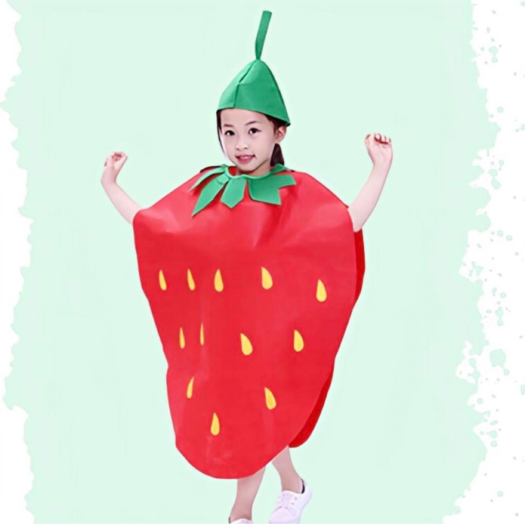 キッズ フルーツ コスプレ 苺 いちご ハロウィン セット販売 衣装 着ぐるみ