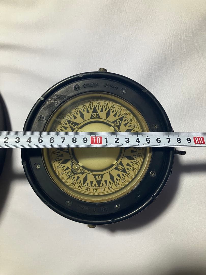 マツダ電気時計　羅針盤セット