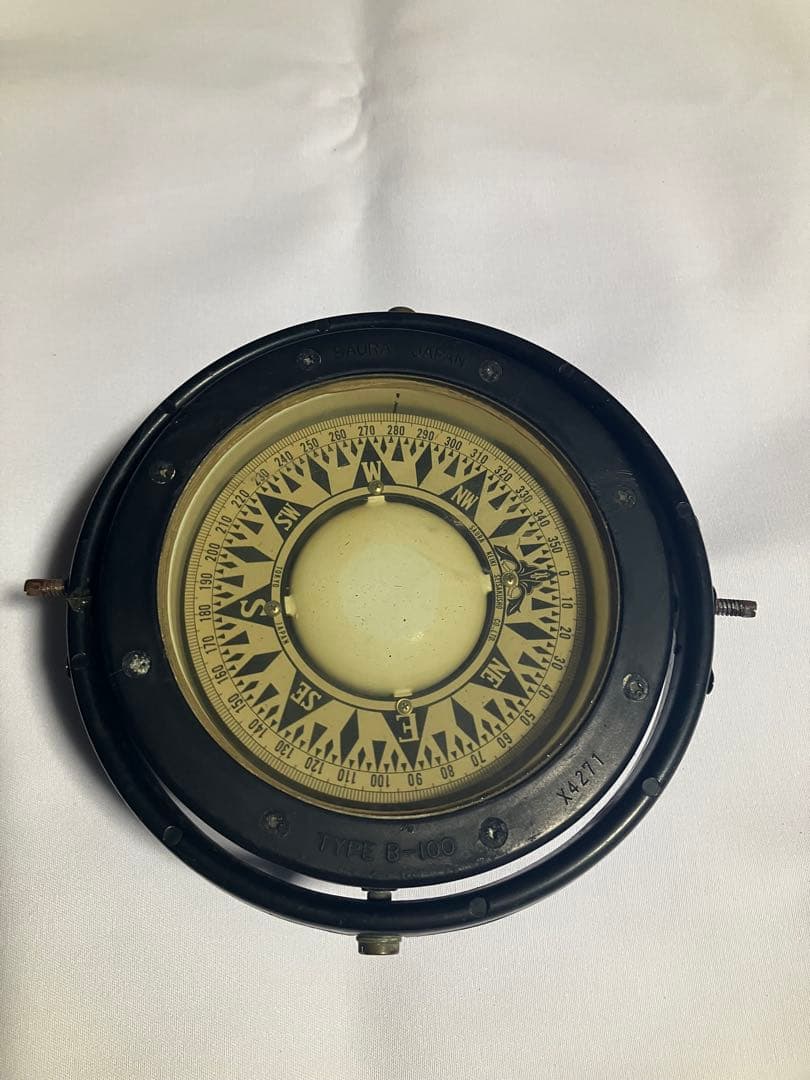 マツダ電気時計　羅針盤セット