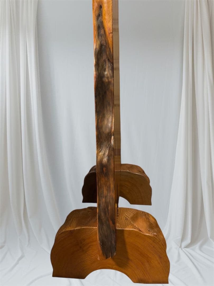 ⭐️価格交渉賜ります⭐️銘木 屋久杉 衝立 無垢 一枚板 置物 天然木 オブジェ