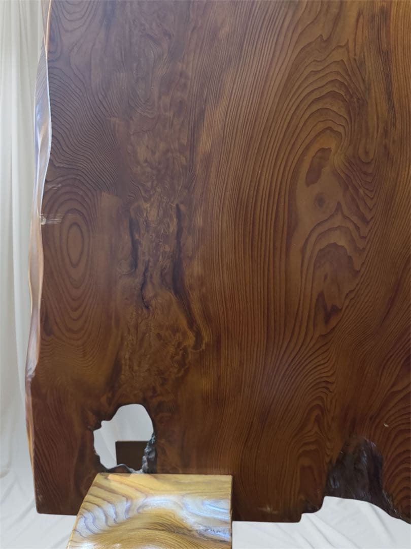 ⭐️価格交渉賜ります⭐️銘木 屋久杉 衝立 無垢 一枚板 置物 天然木 オブジェ