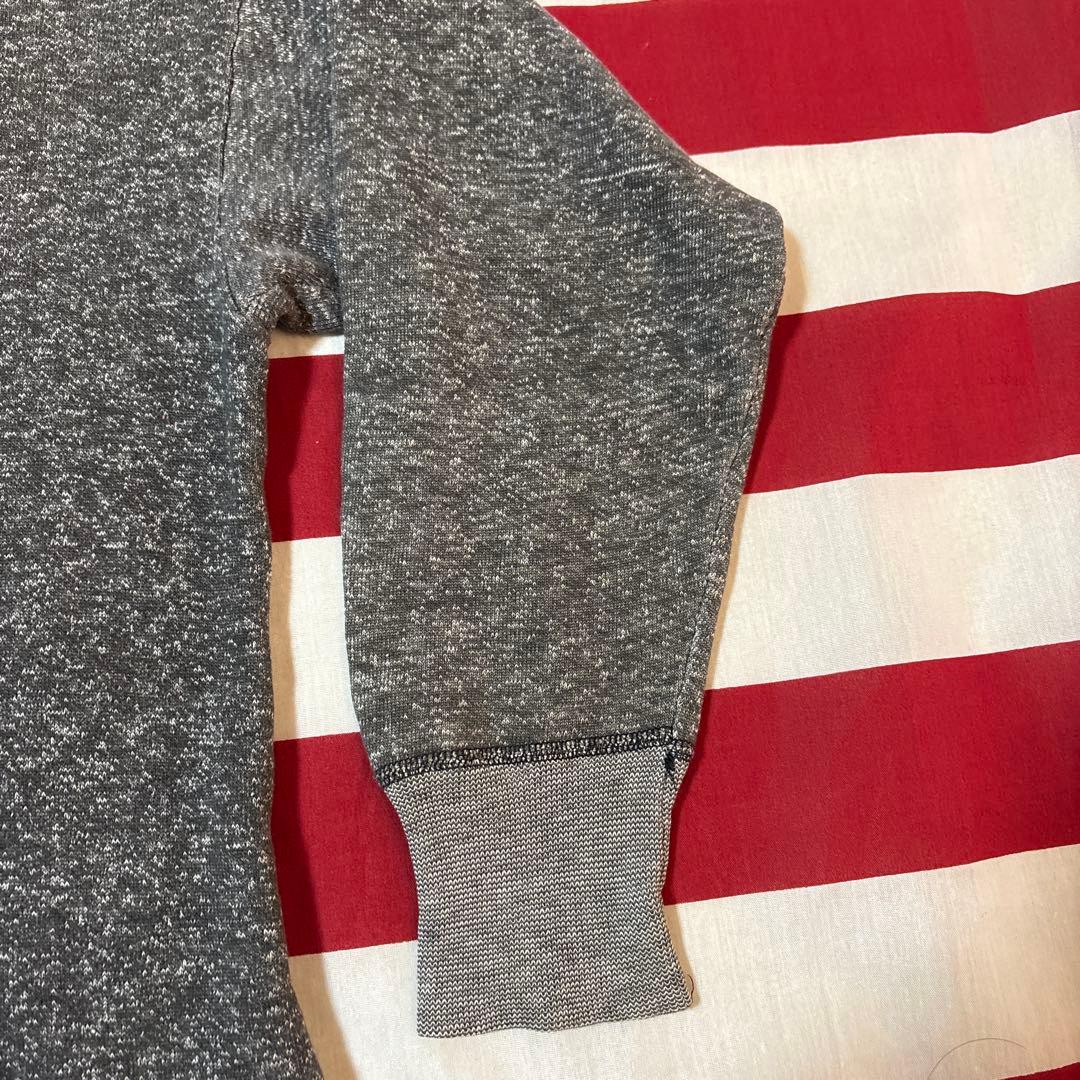 50s ヴィンテージ ごま塩 スウェット カーディガン 当時物 希少