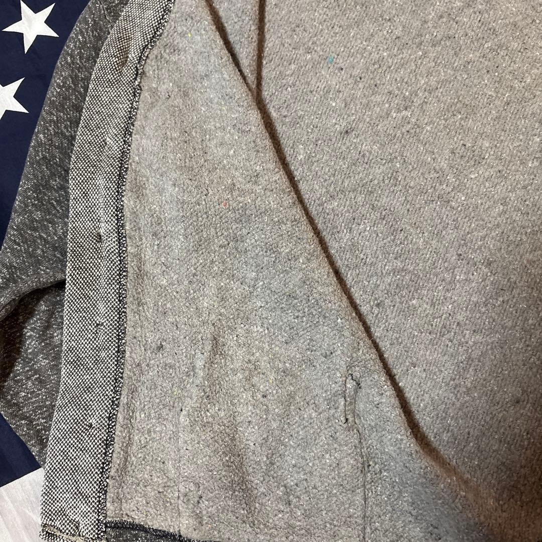 50s ヴィンテージ ごま塩 スウェット カーディガン 当時物 希少