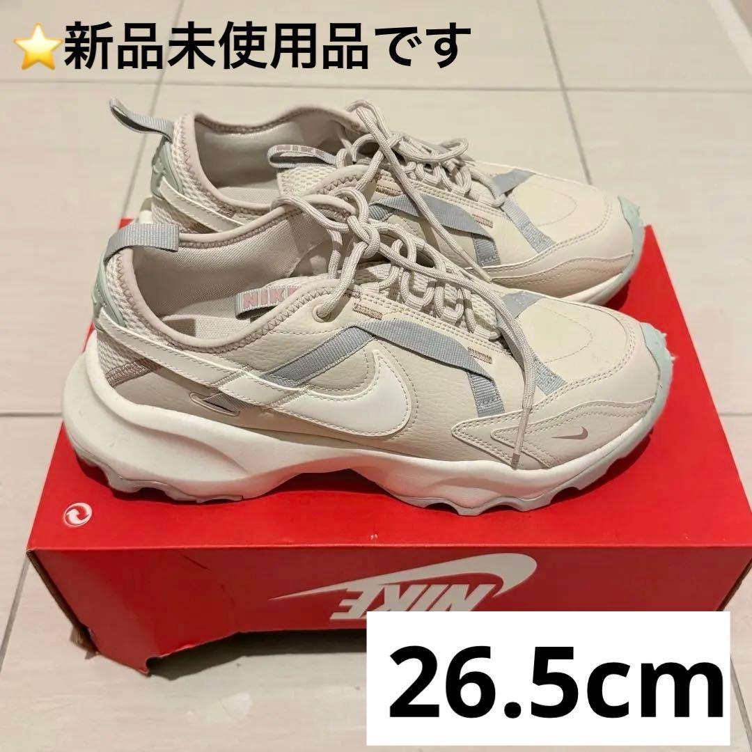 ！！さる！！【新品未使用】NIKE スニーカーTC7900/白系/26.5