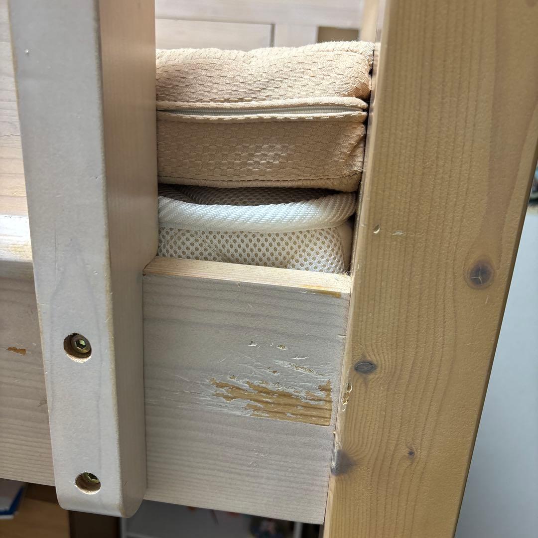 木製ロフトベッド はしご付き 埼玉県引き取り限定