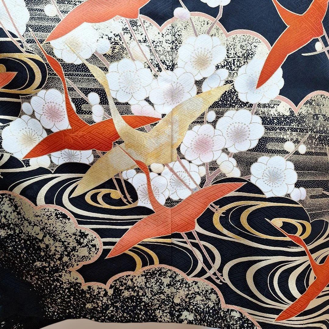 着物リメイクワンピース3642