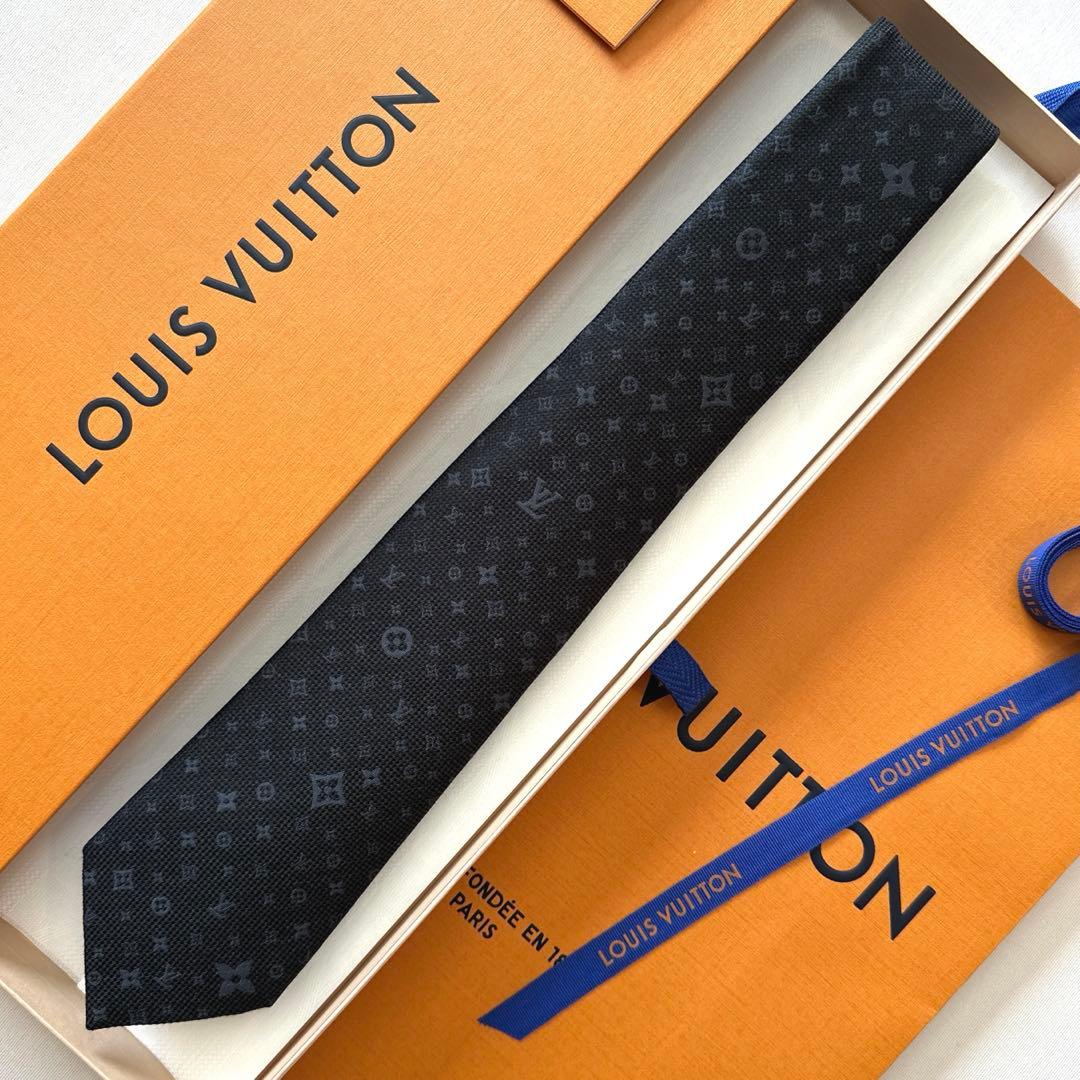 ルイ ヴィトン ネクタイ・モノグラム スターズ 新品 未使用