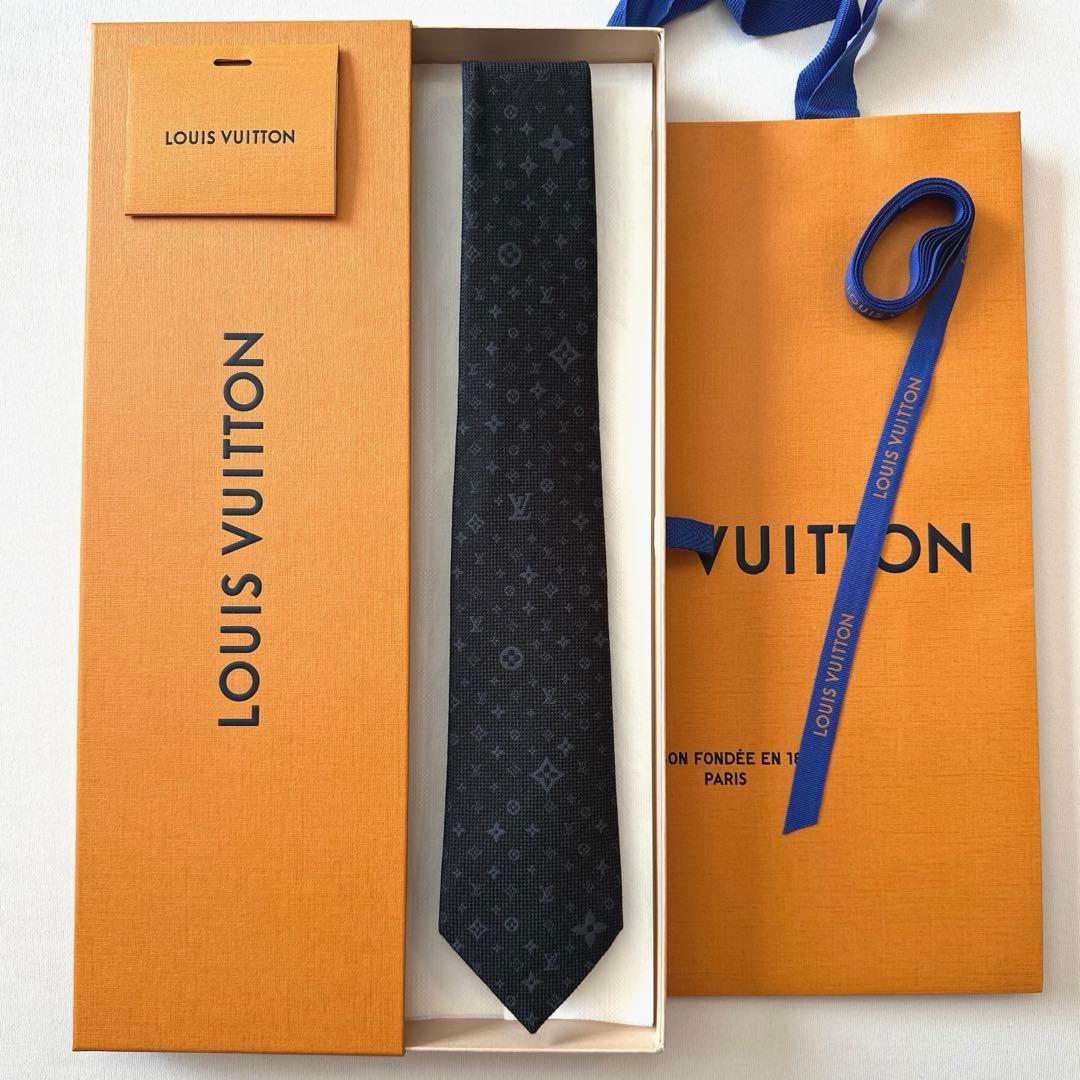 ルイ ヴィトン ネクタイ・モノグラム スターズ 新品 未使用