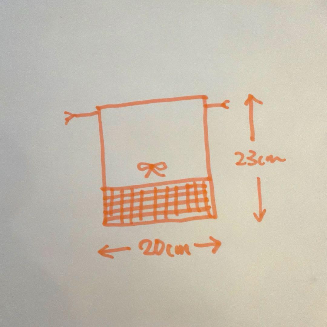 mmer.k❤︎　レッスンバック　体操着袋　上履き袋　給食袋　4点セット