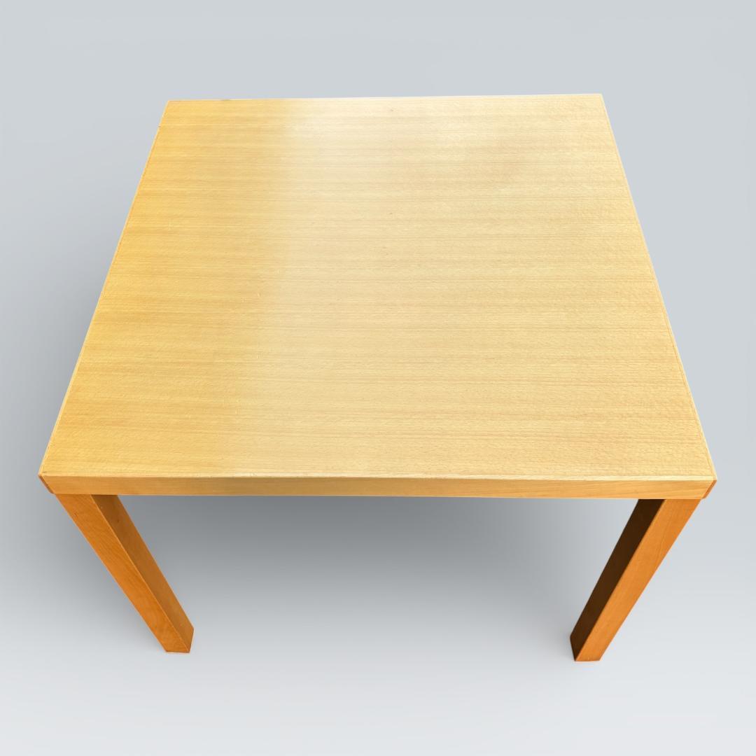 無印良品 ダイニングテーブル 正方形85cm ナチュラル 廃盤希少