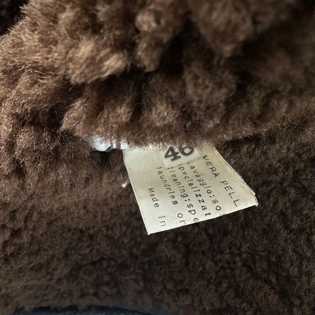 Vintage Made in ITALY イタリア製 ムートンジャケット