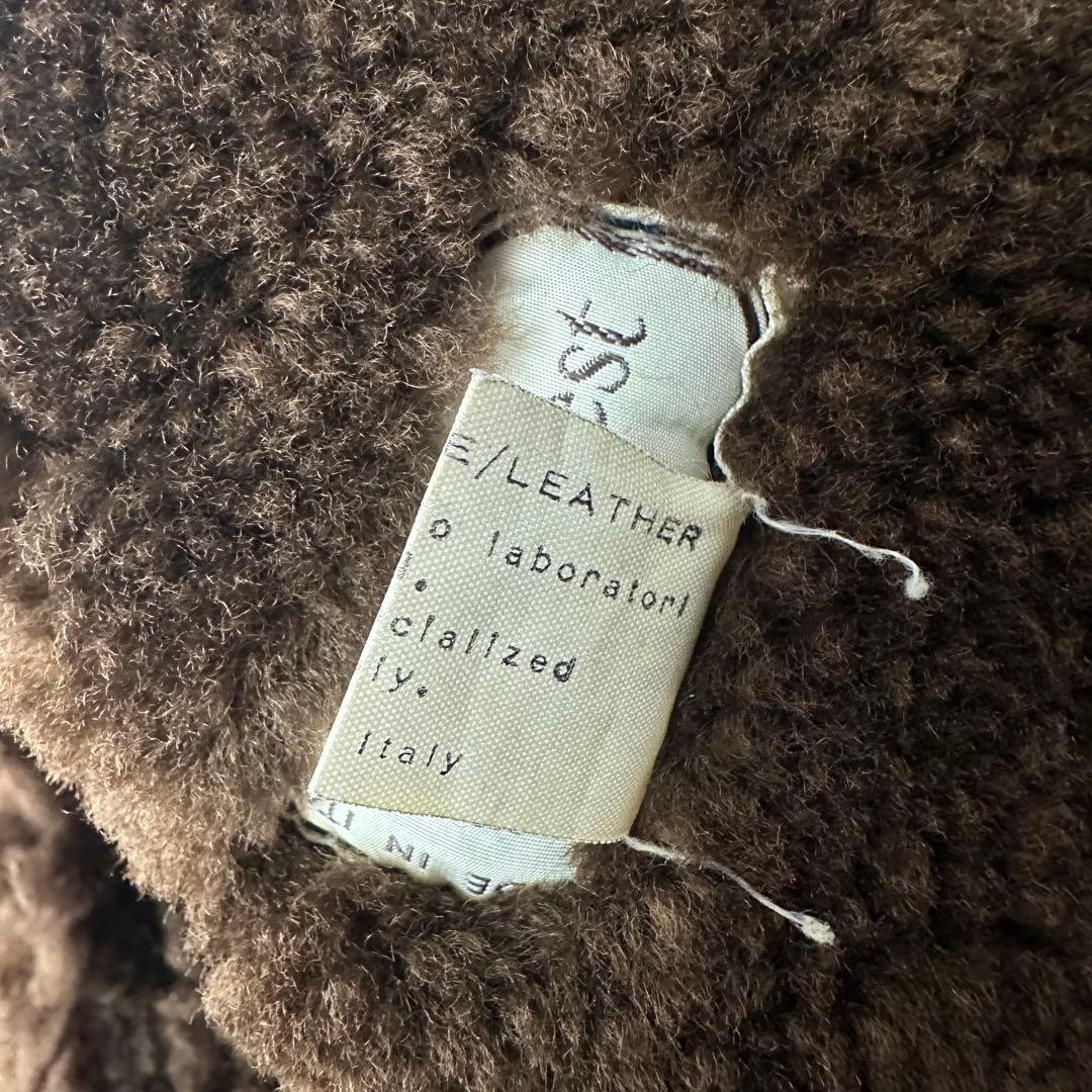 Vintage Made in ITALY イタリア製 ムートンジャケット