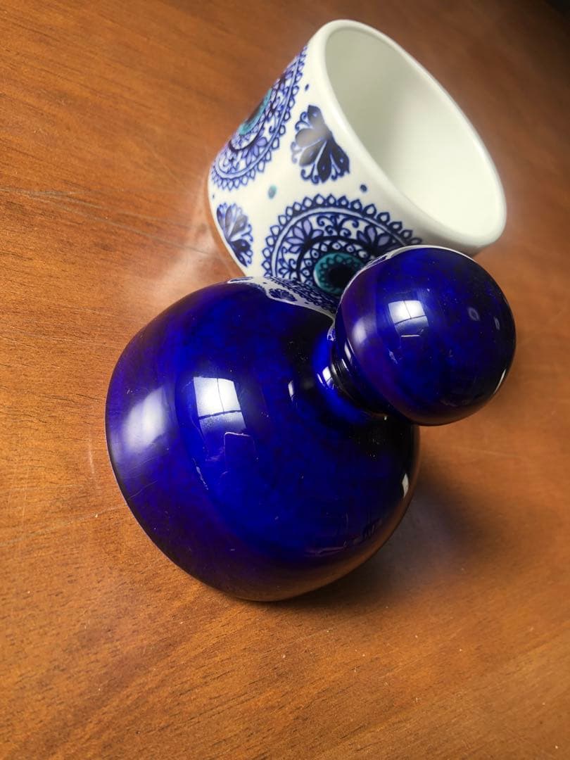 アラビア　ヴィーナス　お化粧セット　蓋付き　キャニスター