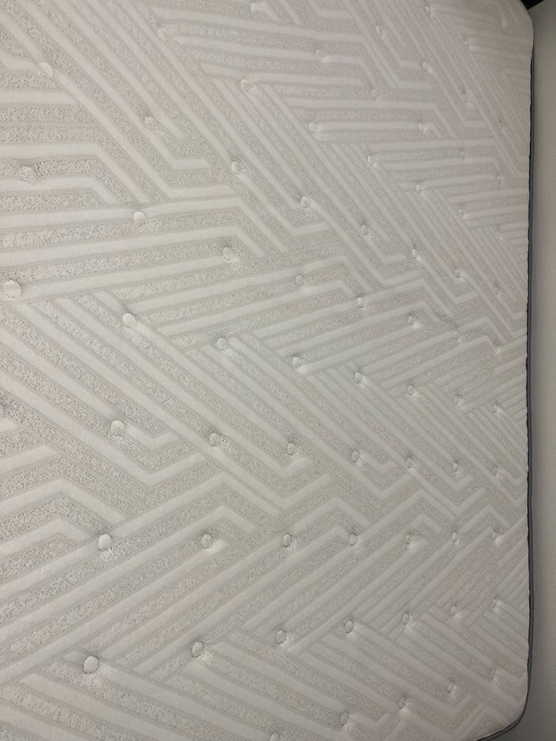 ニトリN-sleep ダブルマットレス&rasikのLED照明付きベッドフレーム