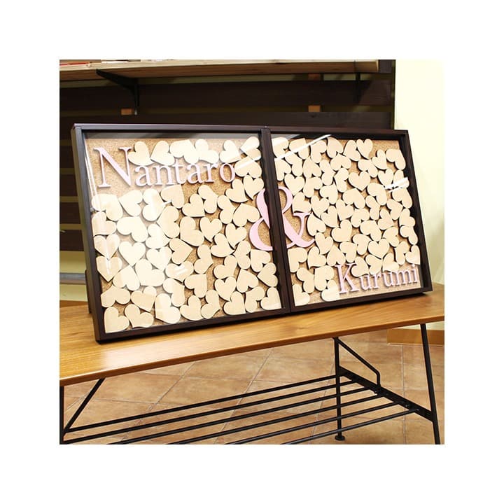 ハートドロップス「Dears Assort Duet」ブラウン