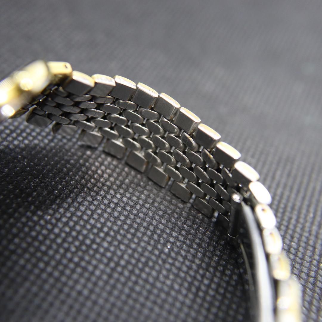 オメガ　デヴィル　腕時計　白　メンズ　ビンテージ　32ｍｍ　ラウンド　クオーツ