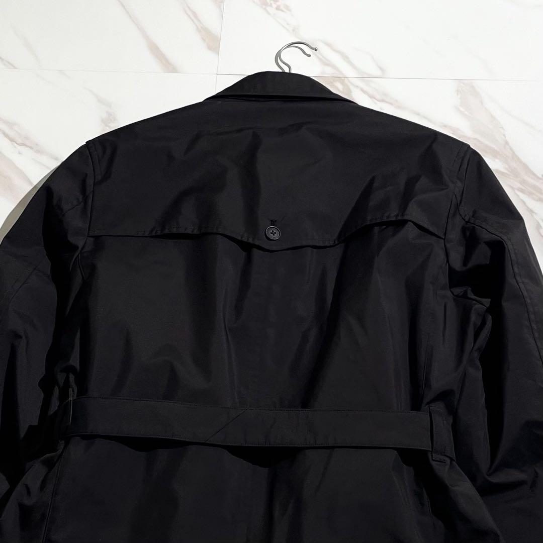 人気☆バーバリーブラックレーベル シングル トレンチコート ノバチェックライナー