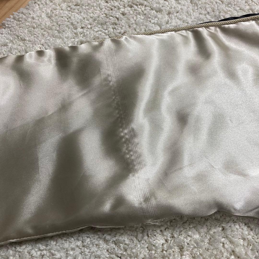 アルファインダストリーズ　スカジャン L　リバーシブル　黒 シルバー 鷹 刺繍