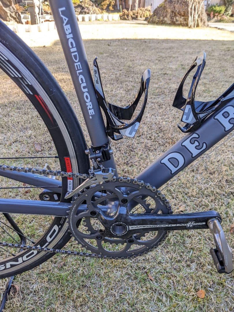 美品 デローザ DE ROSA カンパ アテナ カーボン イタリアン バイク
