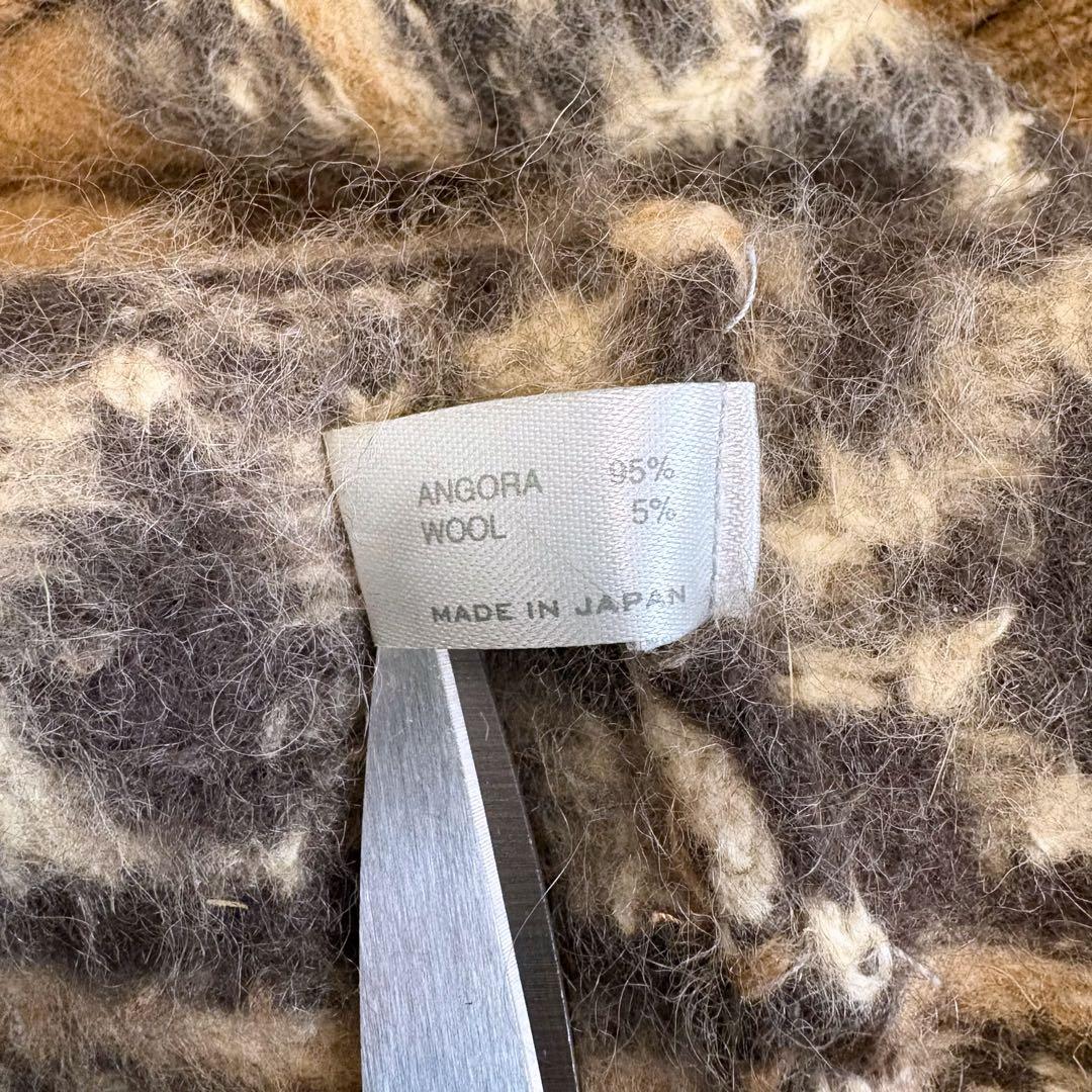 02AW ナンバーナイン カーディガン ジョージ期 アンゴラ エルボーパッチ 3