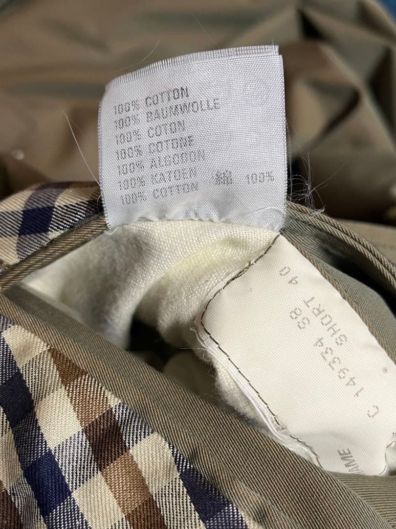 【美品】ロングトレンチコート　玉虫色　XL