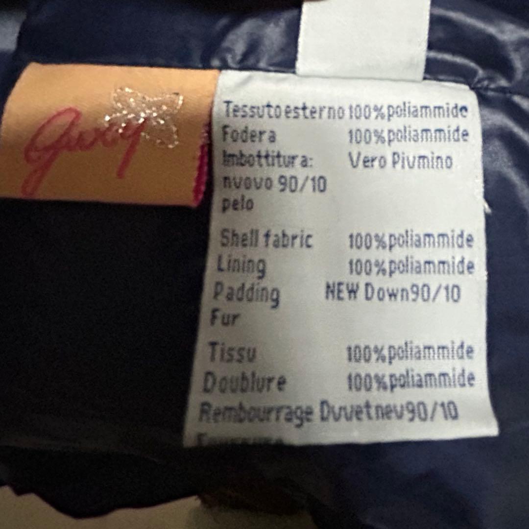 guxy グクスィー 変形 ポンチョ風ダウンコート Wジップ個性派 I44