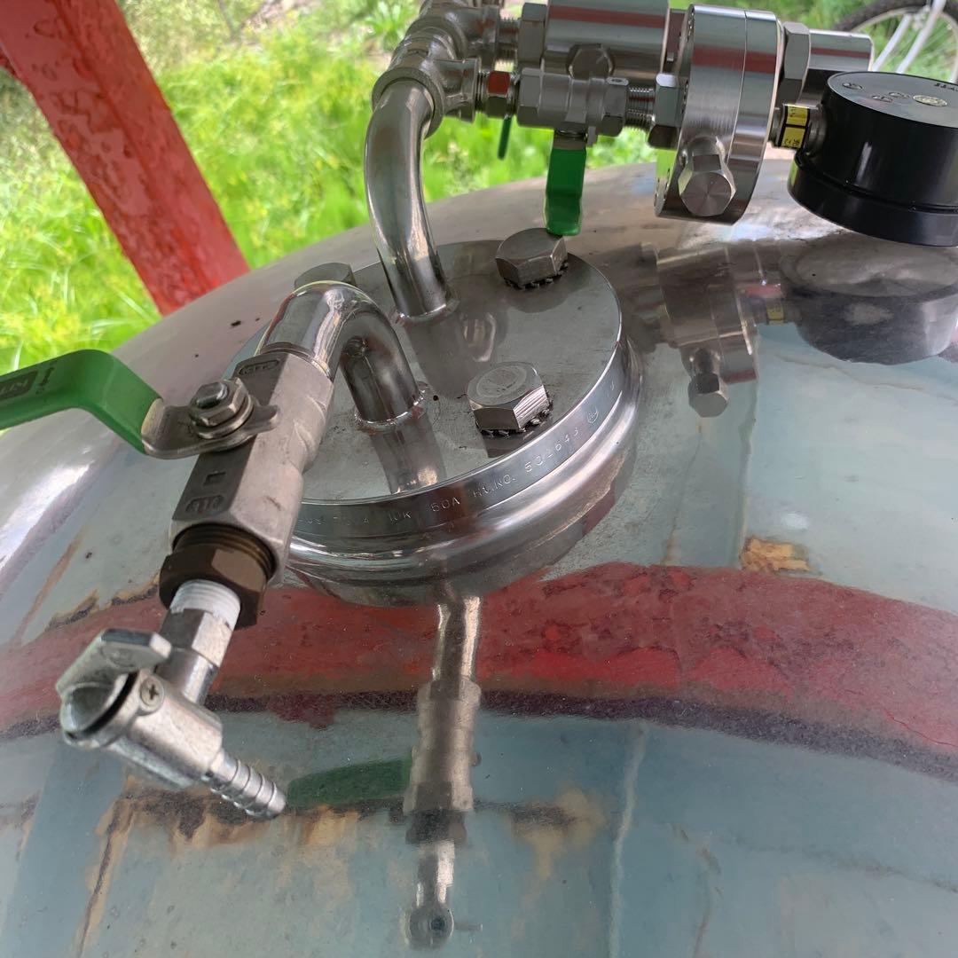 ステンレス ビール貯蔵タンク 深井製作所 SUS F304