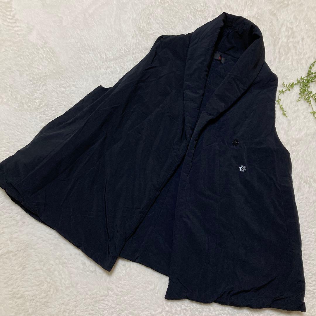 萌　MOYURU モユル　センソユニコ 中綿ロングベスト　ジレ