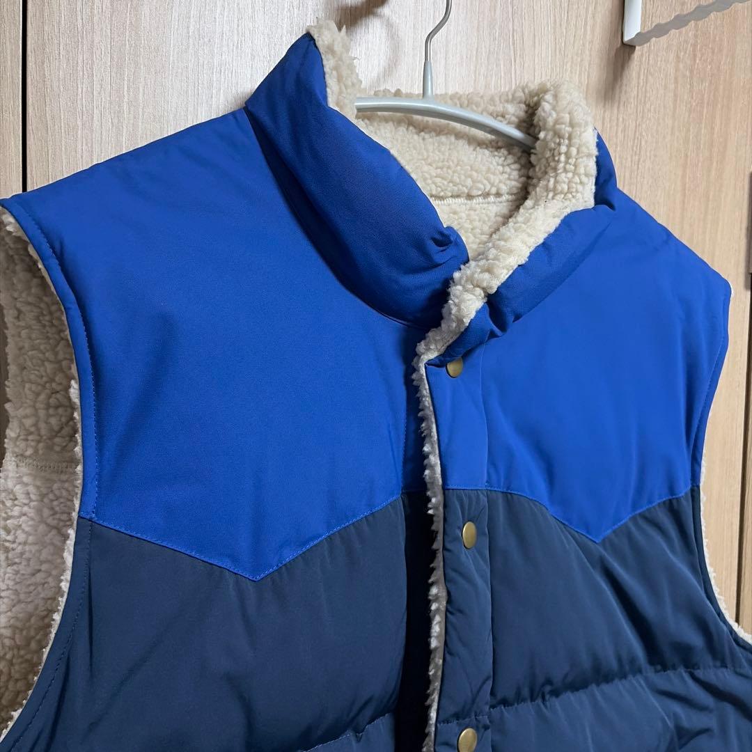 patagonia パタゴニア　メンズ　リバーシブル　ビビー　ダウンベスト　L