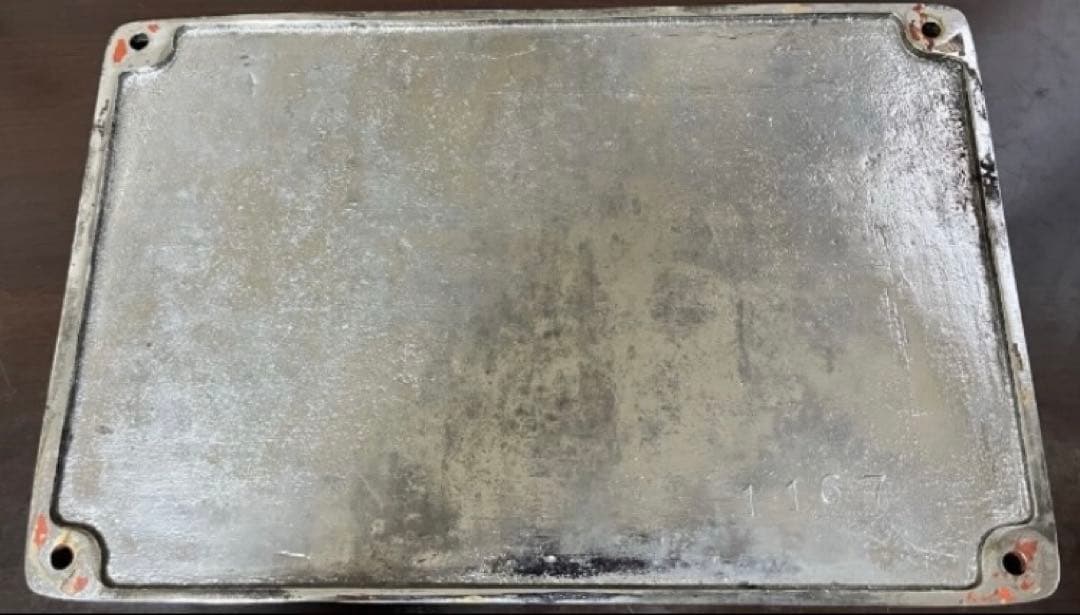 最終値下げ　大型製造銘板　DD51 1167 三菱重工　美品