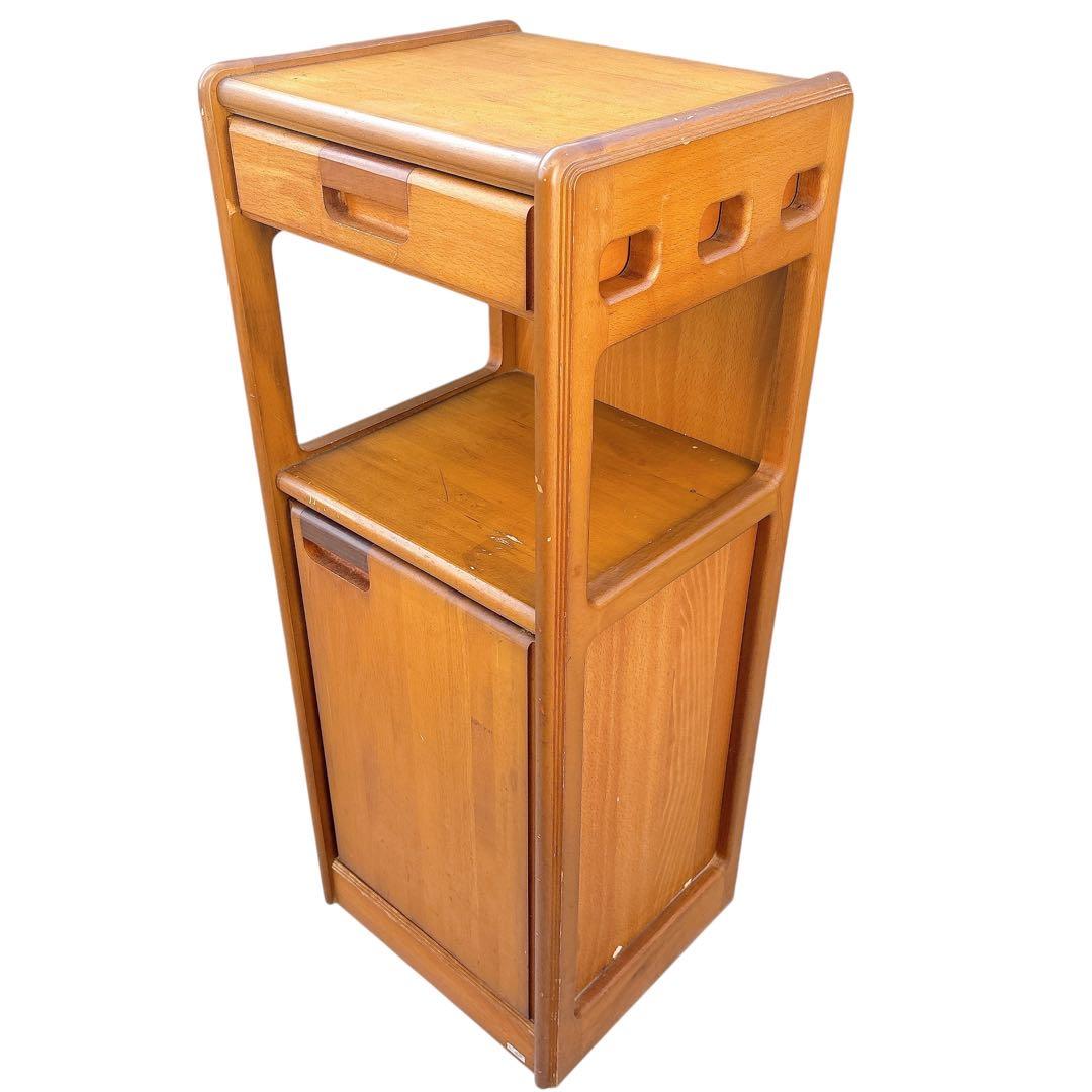 ソニア　電話台 サイドラック チェスト 昭和レトロ コロニアル　アンティーク