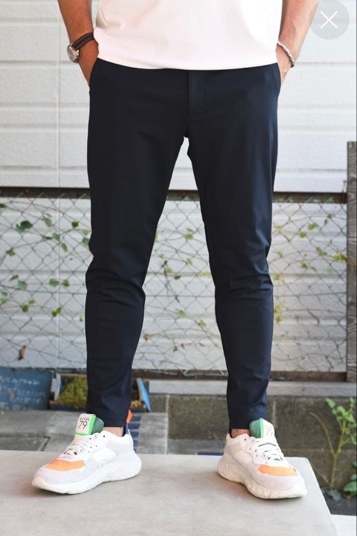 TFW49 ウォーム アンクル スリム パンツ 未使用タグ付 XL 裏起毛 秋冬