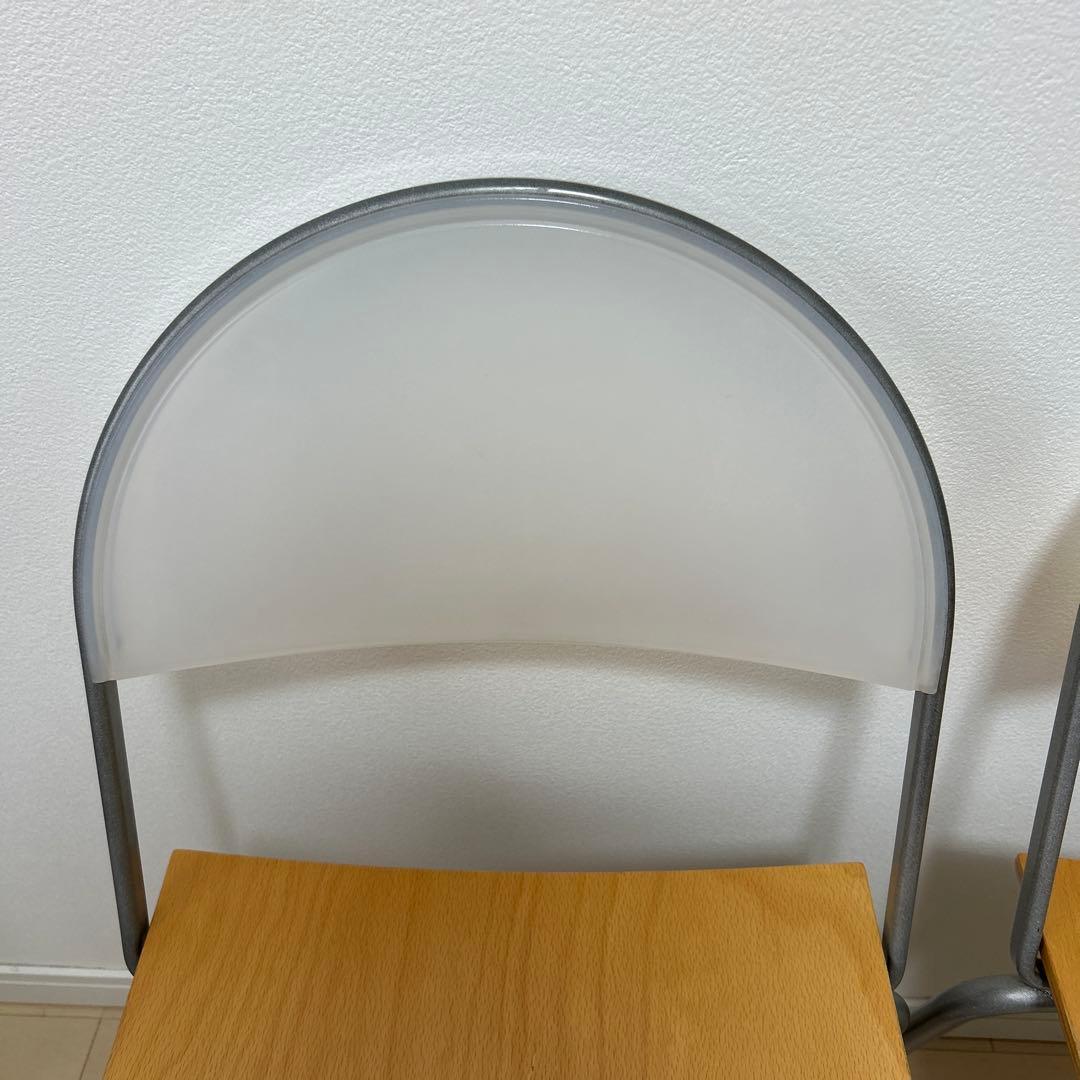 無印良品　イス2脚セット