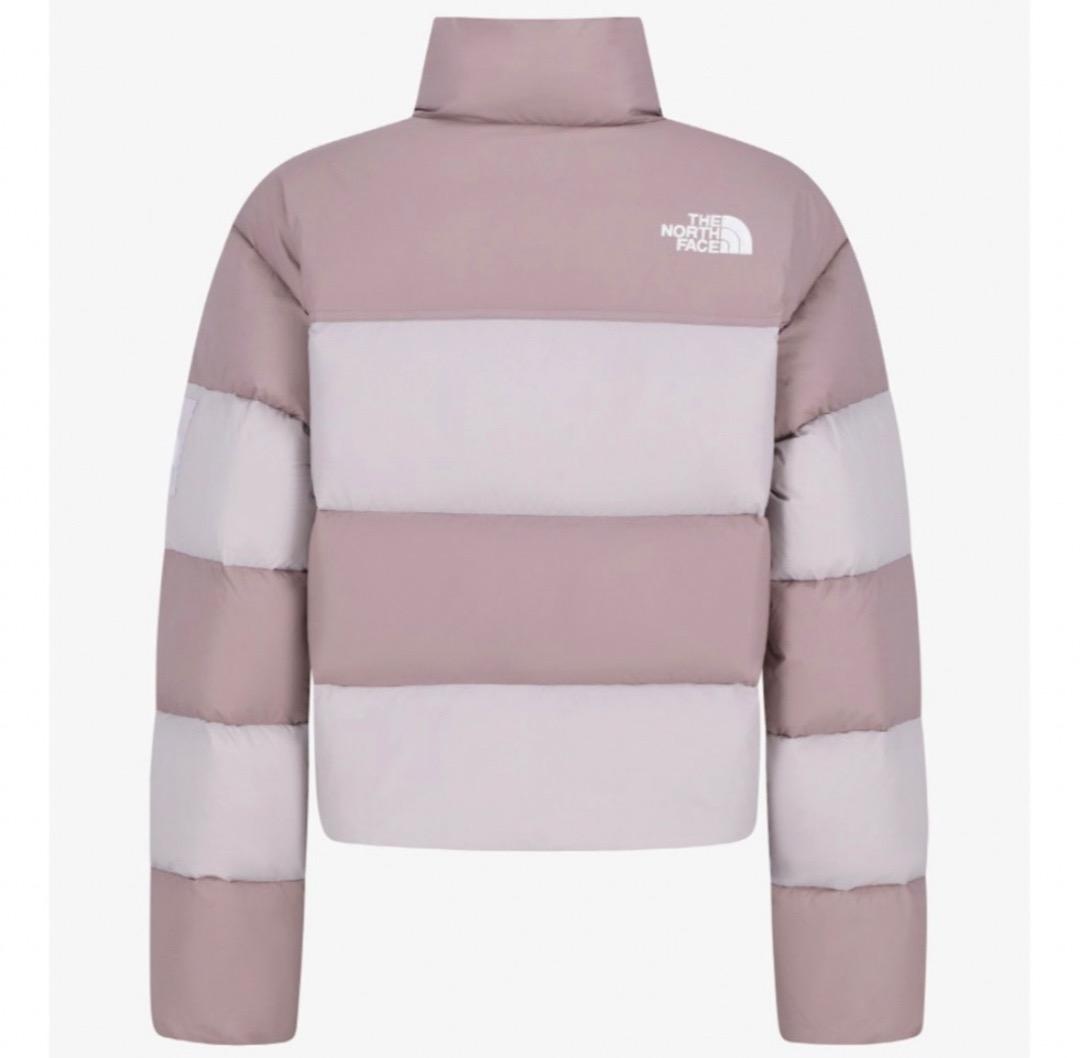 2/6限定 ノースフェイス　レインボー　ダウン　ジャケット　ピンク　M