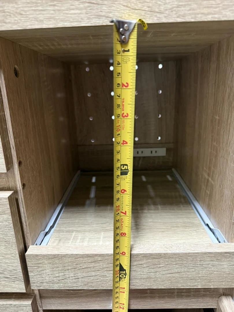 木目調 LOWYA 食器棚