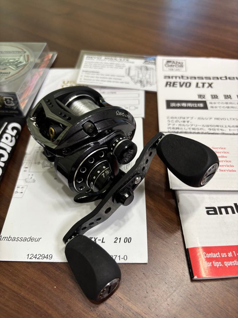 Abu Garcia REVO LTX ベイトリール左ハンドル
