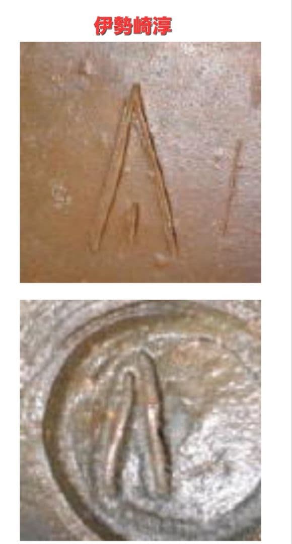 備前焼 伊勢崎淳作❔　カエルの置物　　縁起物　　飾り物