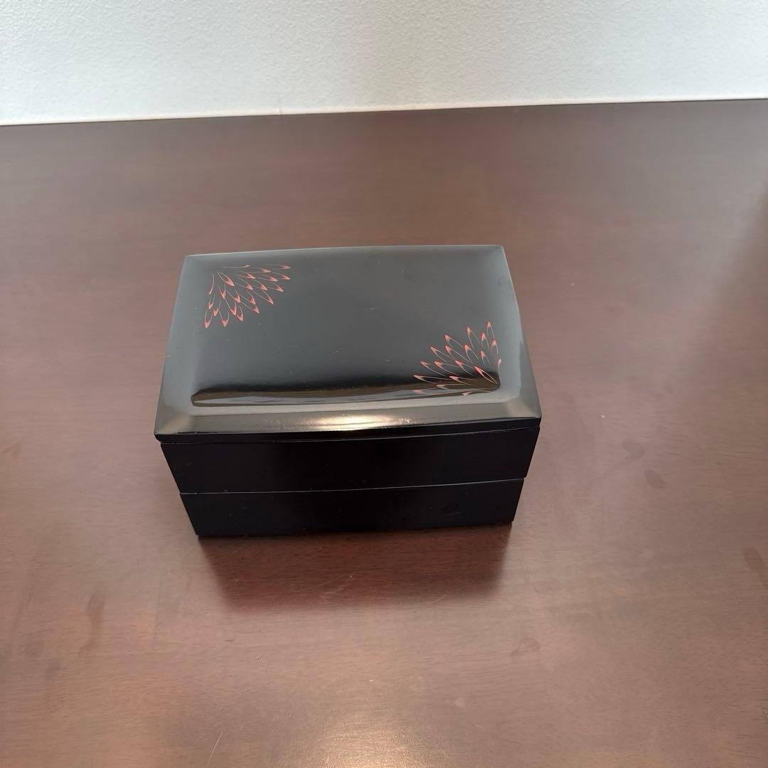 本庄塗り二段重ねお弁当箱