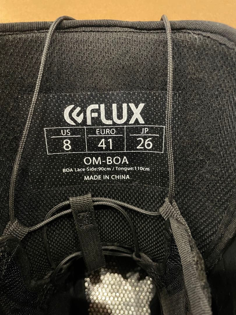 FLUX ブーツ 26センチ　OM-BOA OMNI-BOA